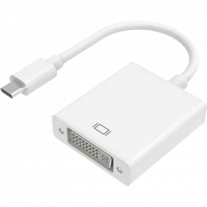 Adaptor Video APC Electronic APC-631001, Type-C - DVI-D (F), 0,1m, Alb