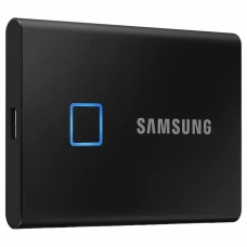 SSD portabil extern Samsung Portable SSD T7 Touch, 2 TB, Negru (MU-PC2T0K/WW)