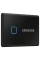 SSD portabil extern Samsung Portable SSD T7 Touch, 2 TB, Negru (MU-PC2T0K/WW)