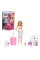 Papușa Barbie Set de călătorie cu cățeluș HJY18