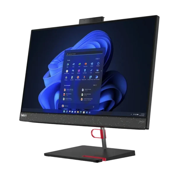 Computer All-in-One Lenovo ThinkCentre neo 50a, 24, Intel Core i5-12450H, 16GB/512GB, Fără SO, Negru