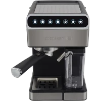 Cafetiera manuala Polaris PCM 1535E Adore Cappuccino, 1400W, Argintiu