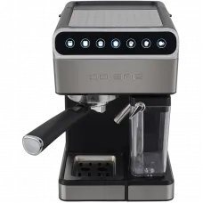 Кофеварка рожковая Polaris PCM 1535E Adore Cappuccino, 1400Вт, Серебристый