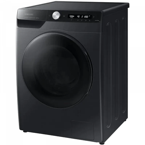 Стиральная машина Samsung WWW80AG6L28BB, 8кг, Чёрный