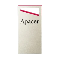 Memorie USB Apacer AH112, 32GB, Argintiu/Rosu