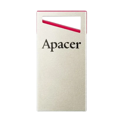 USB Flash накопитель Apacer AH112, 32Гб, Серебристый/Красный