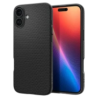Husă Spigen iPhone 16 Plus Liquid Air, Negru mat