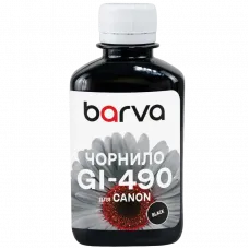 Recipient de cerneală Barva G490 (Canon G-Series), 180ml, Negru