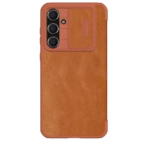 Husă tip carte Nillkin Samsung Galaxy S23 FE Qin Pro, Cafeniu