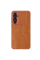Чехол книжка Nillkin Samsung Galaxy S23 FE Qin Pro, Коричневый