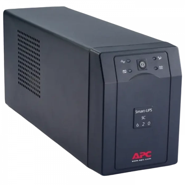 Источник бесперебойного питания APC Smart-UPS SC620I, Линейно-интерактивный, 620VA, Башня