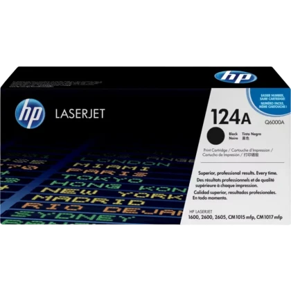 Cartuş HP Q6000A, Negru