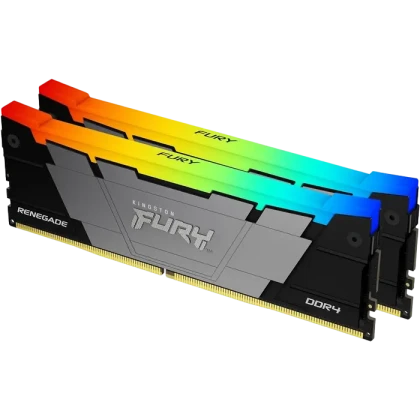 Memorie RAM Kingston FURY Renegade RGB, DDR4 SDRAM, 3600 MHz, 64GB, KF436C18RB2AK2/64