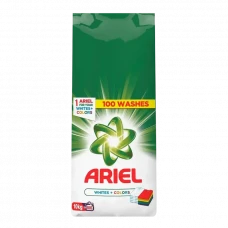 Detergent de rufe Ariel Whites+Colors, 10 kg