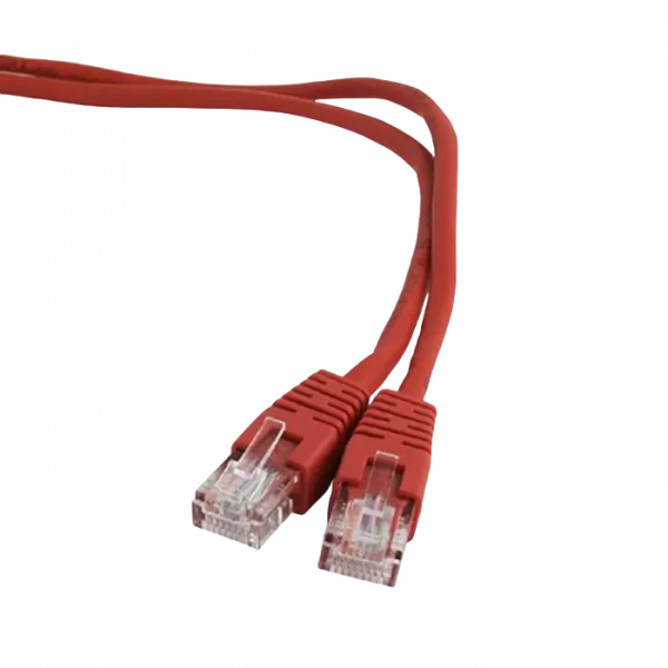 Patch cord Cablexpert PP6U-0.25M/R, Cat6 UTP, 0,25m, Roșu