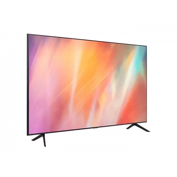 55 LED SMART Телевизор Samsung UE55AU7100UXUA, 3840x2160 4K UHD, Tizen, Чёрный