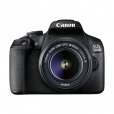 Aparat foto DSLR Canon EOS 2000D & EF-S 18-55mm f/3.5-5.6 DC III KIT