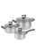 Un set de vase Rondell RDS-1324, 4,8L, Oțel inoxidabil