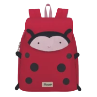 Rucsac pentru copii Samsonite HAPPY SAMMIES ECO, Poliester, Roșu