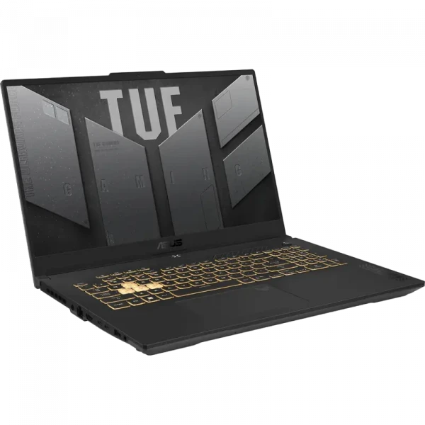 Laptop Gaming 17,3 ASUS TUF Gaming F17 FX707VV, Mecha Gray, Intel Core i7-13620H, 16GB/1024GB, Fără SO