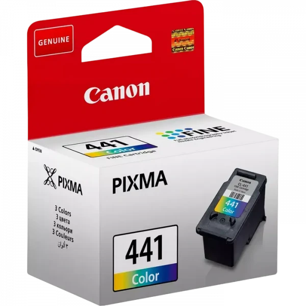 Картридж чернильный Canon CL-441, 8мл, Мультипакет из 3-х цветов