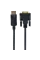 Cablu Video Cablexpert CC-DPM-DVIM-1M, DisplayPort (M) - DVI-D (M), 1m, Negru