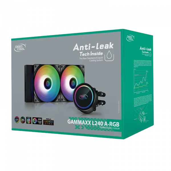 Кулер для процессора Deepcool GAMMAXX L240 ARGB, фото 5