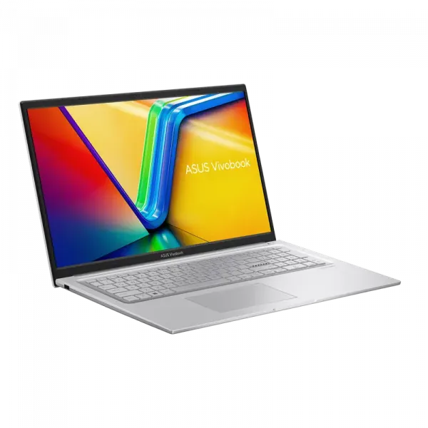 Laptop 17,3 ASUS Vivobook 17 X1704VA, Cool Silver, Intel Core i7-1355U, 16GB/1024GB, Fără SO