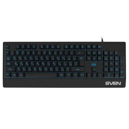 Tastatură SVEN KB-G8300, Cu fir, Negru