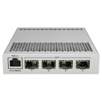 Коммутатор маршрутизатора MikroTik CRS305-1G-4S+IN, Серебристый