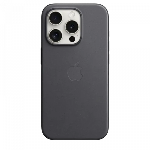 Husă Apple iPhone 15 Pro FineWoven Case with MagSafe, Negru