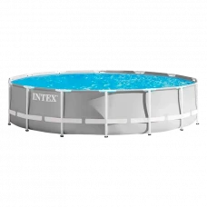 Piscină cu cadru metalic Intex, 14614L, Gri, 26724