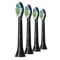 Насадка для электрической зубной щетки PHILIPS Sonicare W Optimal White HX6064/11, Чёрный