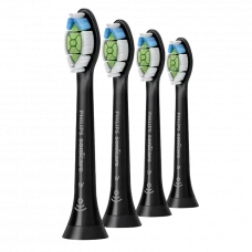 Насадка для электрической зубной щетки PHILIPS Sonicare W Optimal White HX6064/11, Чёрный