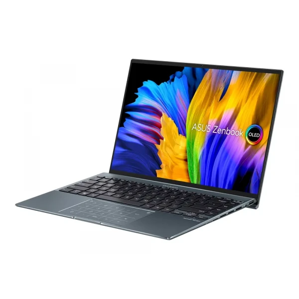 Laptop 14 ASUS Zenbook 14X OLED UX5401EA, Pine Grey, Intel Core i7-1165G7, 16GB/512GB, Windows 11 Home 64-bit, Russian