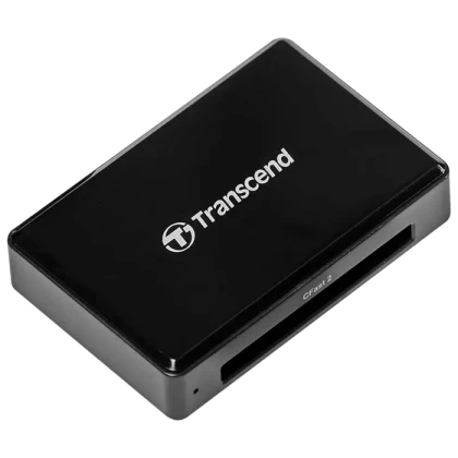 Кардридер Transcend TS-RDF2, micro-USB, USB Type-A, Чёрный