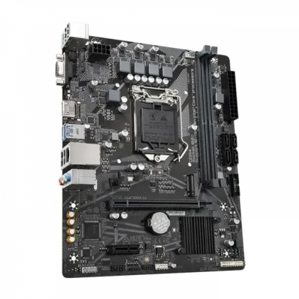 Материнская плата Gigabyte H470M H, LGA1200, Intel H470, Micro-ATX