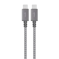 Cablu de încărcare Moshi Integra USB-C Charge Cable (2m), USB Type-C/USB Type-C, 2m, Gri