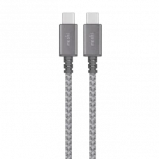 Cablu de încărcare Moshi Integra USB-C Charge Cable (2m), USB Type-C/USB Type-C, 2m, Gri