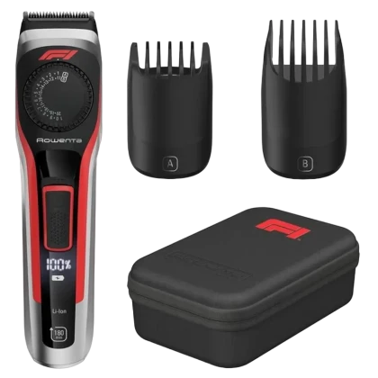 Trimmer pentru bărbați Rowenta TN384MF0, Negru/Rosu