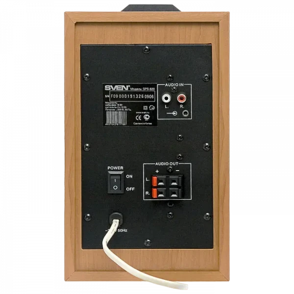 Компьютерные колонки 2.1 SVEN SPS-820, Деревянный