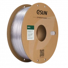 Filament pentru imprimantă 3D ESUN PETG Transparent, 1,75 mm, 1 kg