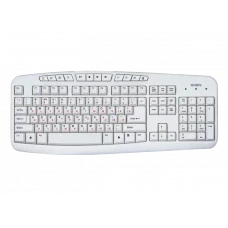 Tastatură SVEN Comfort 3050, Cu fir, Alb