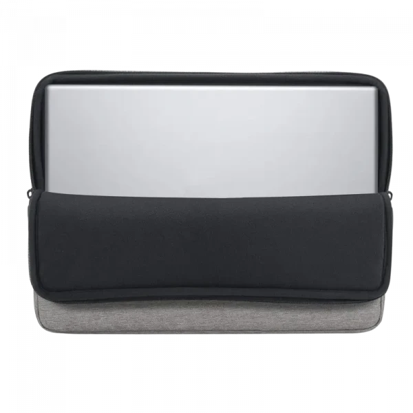 Geantă pentru Laptop RivaCase Suzuka, 15.6, Poliester, Gri