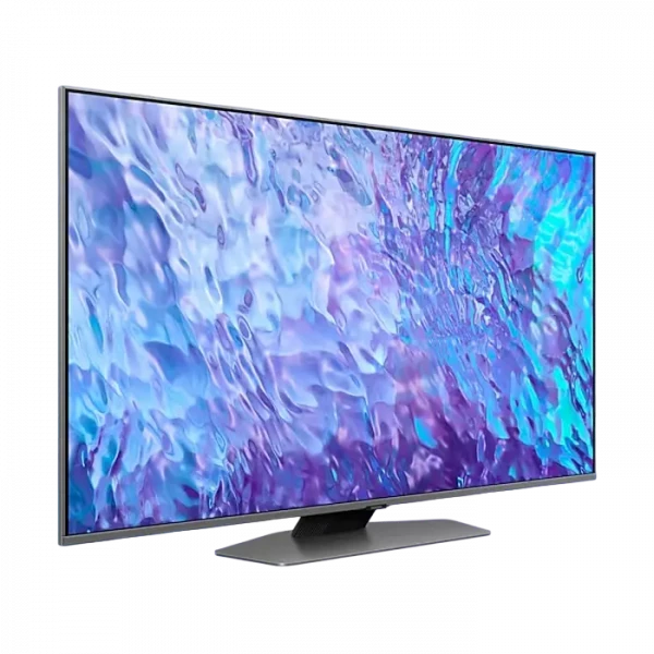 50 QLED SMART Телевизор Samsung QE50Q80CAUXUA, 3840x2160 4K UHD, Tizen, Серебристый