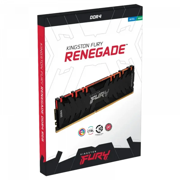 Memorie RAM Kingston FURY Renegade RGB, DDR4 SDRAM, 3200 MHz, 64GB, KF432C16RBAK2/64