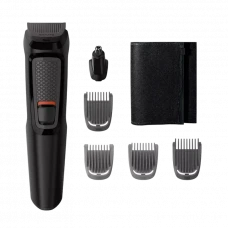 Trimmer pentru bărbați Philips Multigroom Series 3000 MG3710/15, Negru