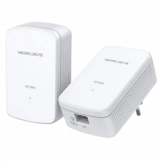 Powerline Adapter TP-LINK MP500 KIT, AV1000, 1000 Mbps, Alb