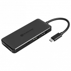 Adaptor Hub Transcend HUB5C, Negru