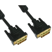 Видео кабель APC Electronic CC-DVI-15, DVI-I (M) - DVI-I (M), 4,5м, Чёрный